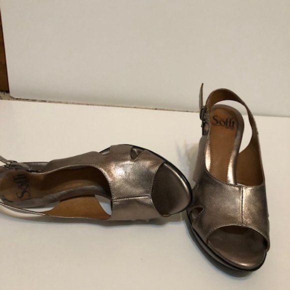 Metallic slingback size 7 - Picture 4 of 4